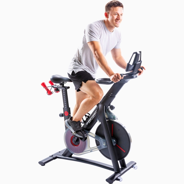 Spiningo dviratis treniruoklis su rankiniu (mechaniniu) valdymu Christopeit Racer BIke 4.0