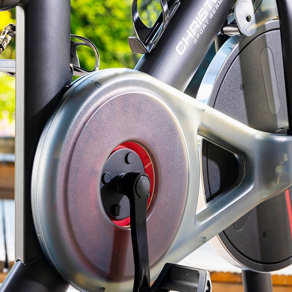 Spiningo dviratis treniruoklis su rankiniu (mechaniniu) valdymu Christopeit Racer BIke 4.0