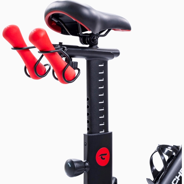 Spiningo dviratis treniruoklis su rankiniu (mechaniniu) valdymu Christopeit Racer BIke 4.0