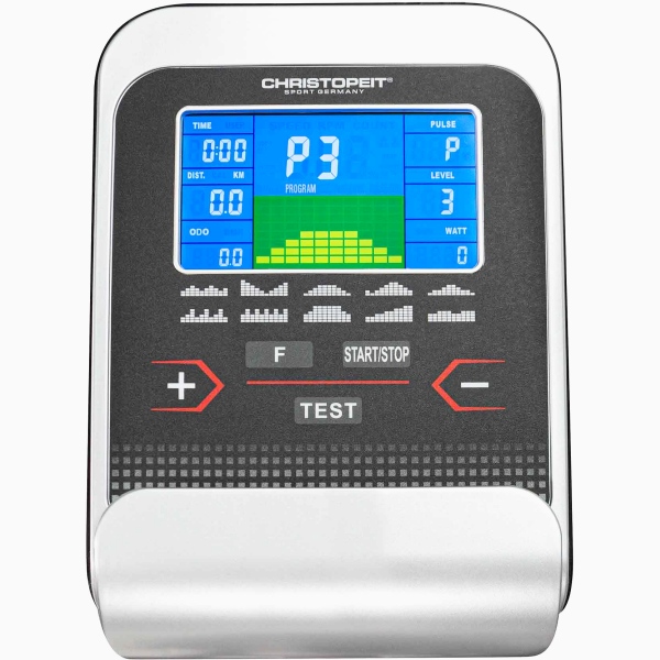 Dviratis treniruoklis ergometras Christopeit AX 3000 LCD Dviratis treniruoklis ergometras Christopeit AX 3000 LCD