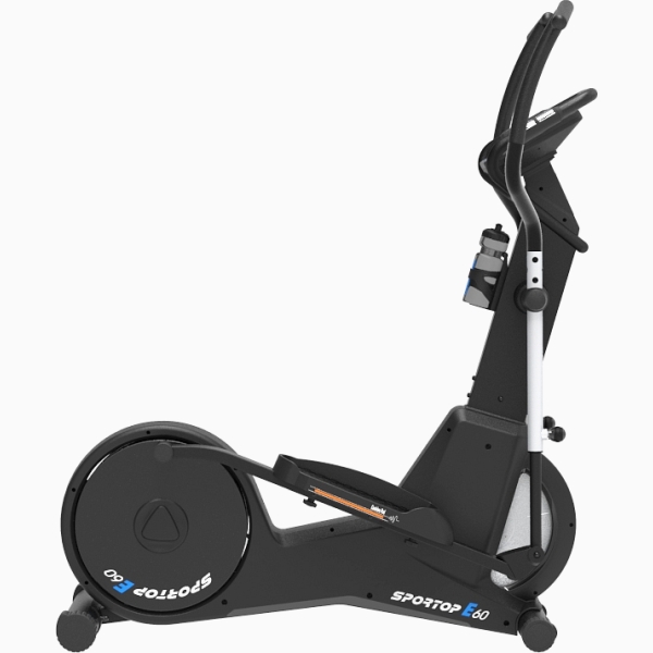 Elipsinis treniruoklis su reguliuojamu (rank.) žingsnio ilgiu Sportop E60 LCD Elipsinis treniruoklis su reguliuojamu (rank.) žingsnio ilgiu Sportop E60 LCD