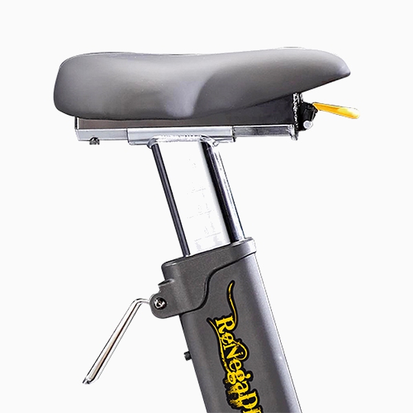 CrossFit" dviratis treniruoklis su oro pasipriešinimu Evocardio Air Bike AB100 LCD