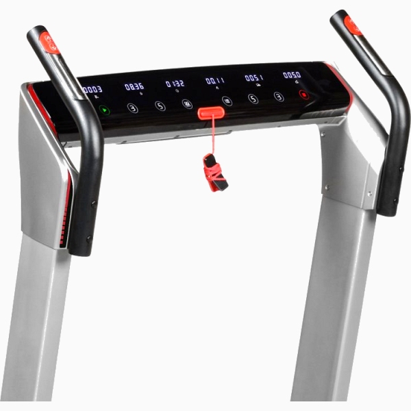 Kompaktiškai sulankstomas bėgimo takelis Flow Fitness DTM400i LED Kompaktiškai sulankstomas bėgimo takelis Flow Fitness DTM400i LED