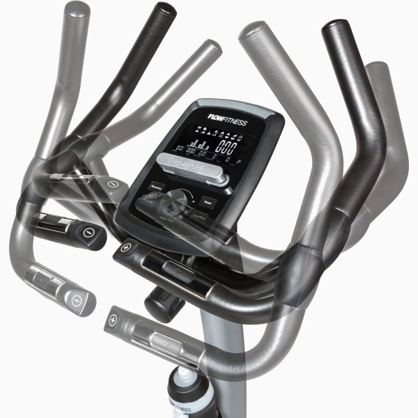 Magnetinis dviratis treniruoklis ergometras Flow Fitness DHT 2500i LCD