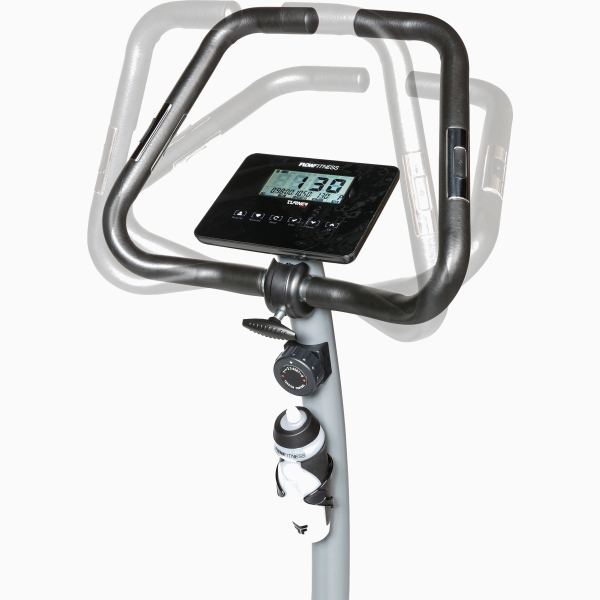Magnetinis dviratis treniruoklis su mechaniniu valdymu Flow Fitness DHT500 LCD