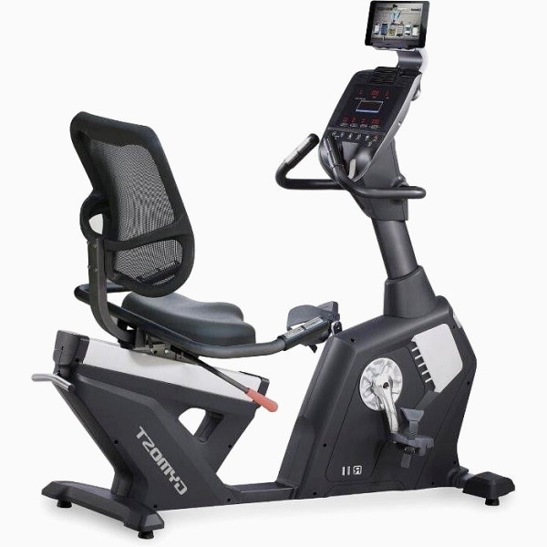 Profesionalus horizontalus dviratis treniruoklis Gymost Turbo R11 LED PRO
