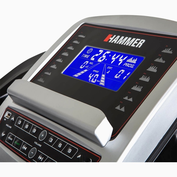 Bėgimo takelis Hammer Race Runner 2200I LCD Bėgimo takelis Hammer Race Runner 2200I LCD