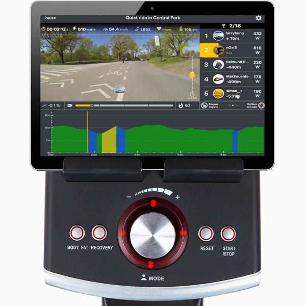 Dviratis treniruoklis ergometras Hammer Cardio Motion BT LCD Dviratis treniruoklis ergometras Hammer Cardio Motion BT LCD