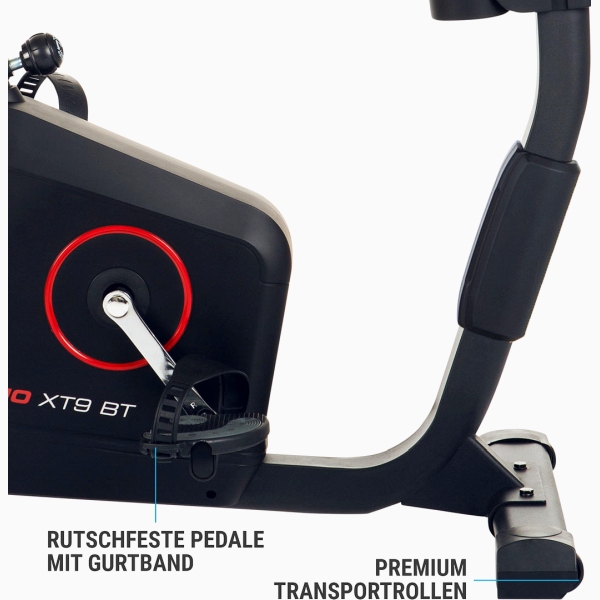 Dviratis treniruoklis Hammer Cardio XT9 BT LCD Dviratis treniruoklis Hammer Cardio XT9 BT LCD