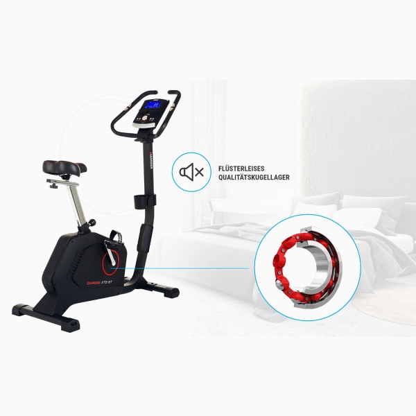 Dviratis treniruoklis Hammer Cardio XT9 BT LCD Dviratis treniruoklis Hammer Cardio XT9 BT LCD