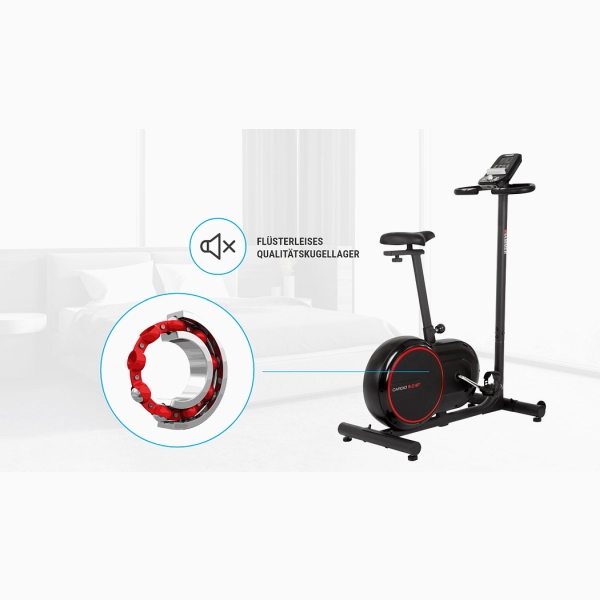 Dviratis treniruoklis ergometras Hammer Cardio 5.0 LCD