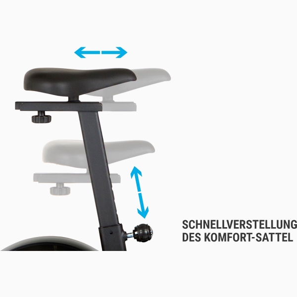 Dviratis treniruoklis ergometras Hammer Cardio 5.0 LCD