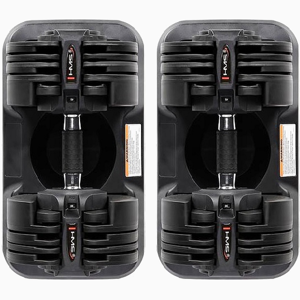 Reguliuojamo svorio hanteliai HMS SR20 2x 2.3-20 kg (2 vnt.) Reguliuojamo svorio hanteliai HMS SR20 2x 2.3-20 kg (2 vnt.)