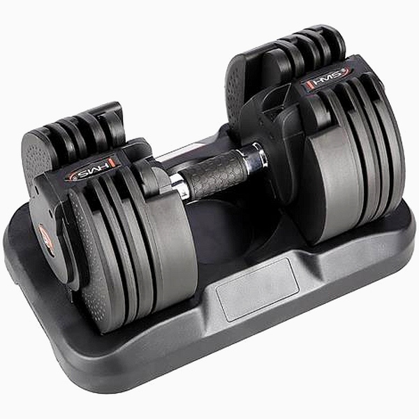 Reguliuojamo svorio hanteliai HMS SR20 2x 2.3-20 kg (2 vnt.) Reguliuojamo svorio hanteliai HMS SR20 2x 2.3-20 kg (2 vnt.)