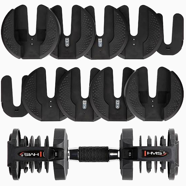 Reguliuojamo svorio hanteliai HMS SR20 2x 2.3-20 kg (2 vnt.) Reguliuojamo svorio hanteliai HMS SR20 2x 2.3-20 kg (2 vnt.)