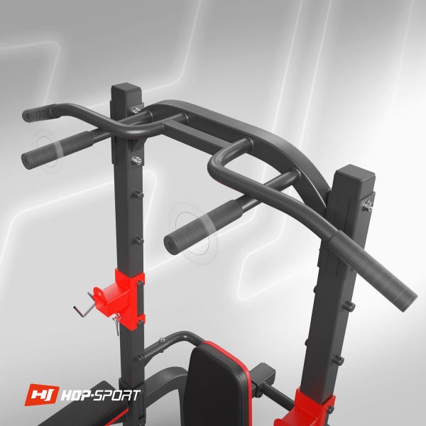 Pastatomas skersinis su lygiagretėmis Hop-Sport HS-1018K Pastatomas skersinis su lygiagretėmis Hop-Sport HS-1018K