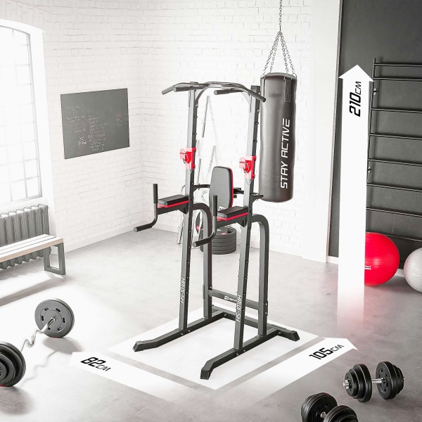 Pastatomas skersinis su lygiagretėmis Hop-Sport HS-1018K Pastatomas skersinis su lygiagretėmis Hop-Sport HS-1018K
