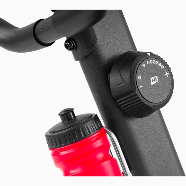 Horizontalus dviratis treniruoklis su rankiniu (mechaniniu) valdymu Hop-Sport Pulse HS-060LS LCD