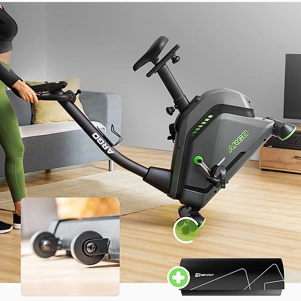 Vertikalus dviratis treniruoklis - ergometras Hop-Sport Argo HS-120H LCD Vertikalus dviratis treniruoklis - ergometras Hop-Sport Argo HS-120H LCD