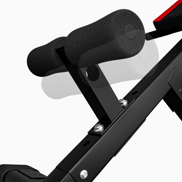Sulankstomas romėniškas nugaros suoliukas Hop-Sport HS-1016 Sulankstomas romėniškas nugaros suoliukas Hop-Sport HS-1016