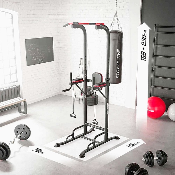 Pastatomas skersinis su lygiagretėmis Hop-Sport HS-T1016 Pastatomas skersinis su lygiagretėmis Hop-Sport HS-T1016