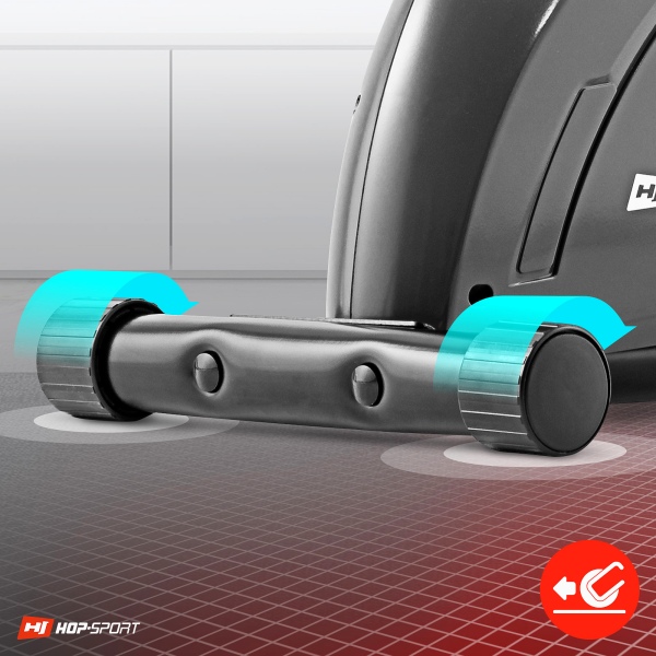 Dviratis treniruoklis su rankiniu (mechaniniu) valdymu Hop-Sport Onix HS-2070G LCD Dviratis treniruoklis su rankiniu (mechaniniu) valdymu Hop-Sport Onix HS-2070G LCD