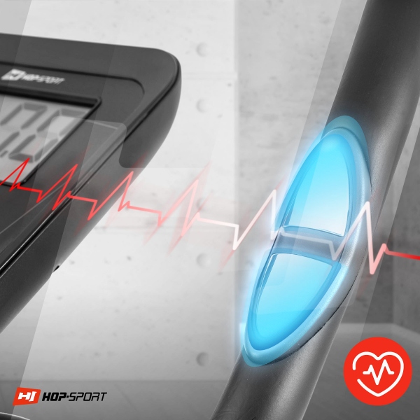 Dviratis treniruoklis su rankiniu (mechaniniu) valdymu Hop-Sport Spark HS-2080S LCD Dviratis treniruoklis su rankiniu (mechaniniu) valdymu Hop-Sport Spark HS-2080S LCD