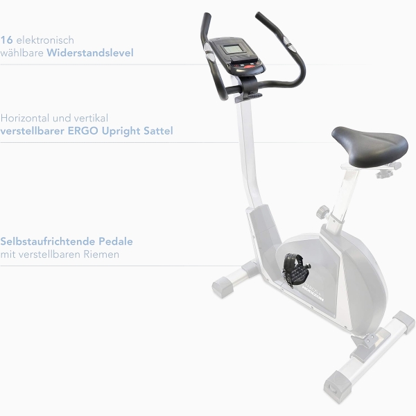 Dviratis treniruoklis su indukcine stabdžių sistema Horizon Fitness Paros E LCD Dviratis treniruoklis su indukcine stabdžių sistema Horizon Fitness Paros E LCD