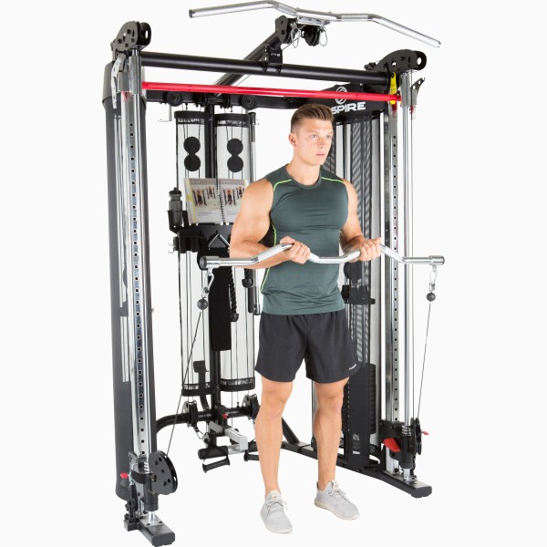 Trosinis jėgos treniruoklis Inspire Fitness FT2 PRO + Bench - 136kg Trosinis jėgos treniruoklis Inspire Fitness FT2 PRO + Bench - 136kg