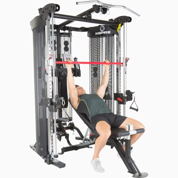 Trosinis jėgos treniruoklis Inspire Fitness FT2 PRO + Bench - 136kg Trosinis jėgos treniruoklis Inspire Fitness FT2 PRO + Bench - 136kg