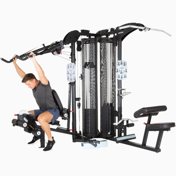 Profesionalus daugiafunkcinis treniruoklis Inspire Fitness Gym M5 PRO - 192kg Profesionalus daugiafunkcinis treniruoklis Inspire Fitness Gym M5 PRO - 192kg