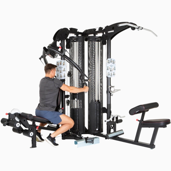 Profesionalus daugiafunkcinis treniruoklis Inspire Fitness Gym M5 PRO - 192kg Profesionalus daugiafunkcinis treniruoklis Inspire Fitness Gym M5 PRO - 192kg