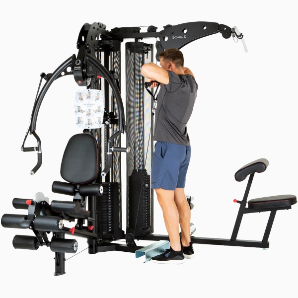 Profesionalus daugiafunkcinis treniruoklis Inspire Fitness Gym M5 PRO - 192kg Profesionalus daugiafunkcinis treniruoklis Inspire Fitness Gym M5 PRO - 192kg