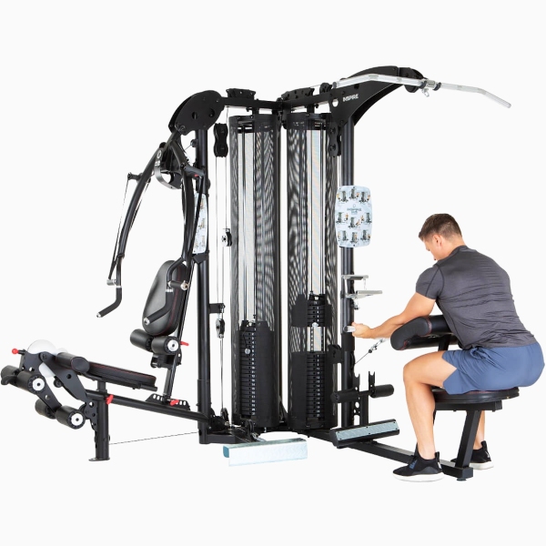 Profesionalus daugiafunkcinis treniruoklis Inspire Fitness Gym M5 PRO - 192kg Profesionalus daugiafunkcinis treniruoklis Inspire Fitness Gym M5 PRO - 192kg