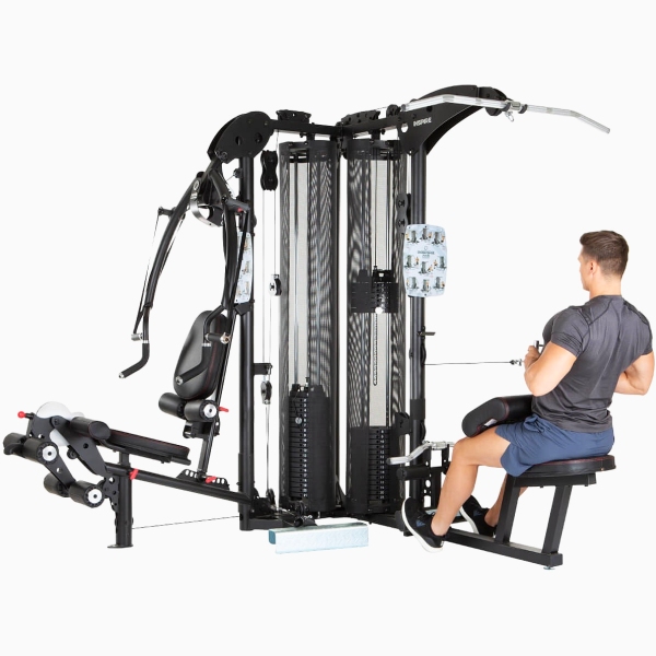 Profesionalus daugiafunkcinis treniruoklis Inspire Fitness Gym M5 PRO - 192kg Profesionalus daugiafunkcinis treniruoklis Inspire Fitness Gym M5 PRO - 192kg