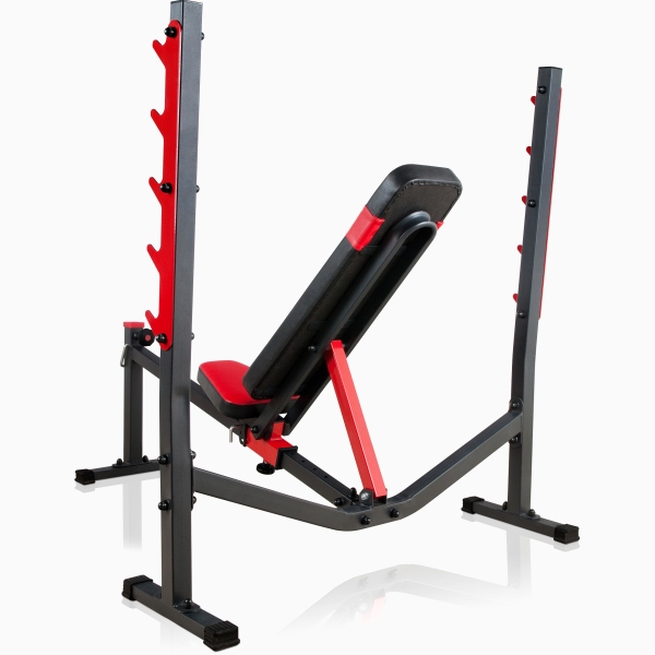 Štangos suoliukas su stovais Marbo Sport MS-L106 Štangos suoliukas su stovais Marbo Sport MS-L106