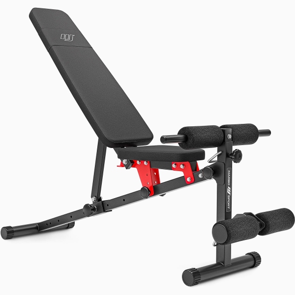 Sulankstomas universalus treniruočių suoliukas Marbo Sport MH-L111 Sulankstomas universalus treniruočių suoliukas Marbo Sport MH-L111