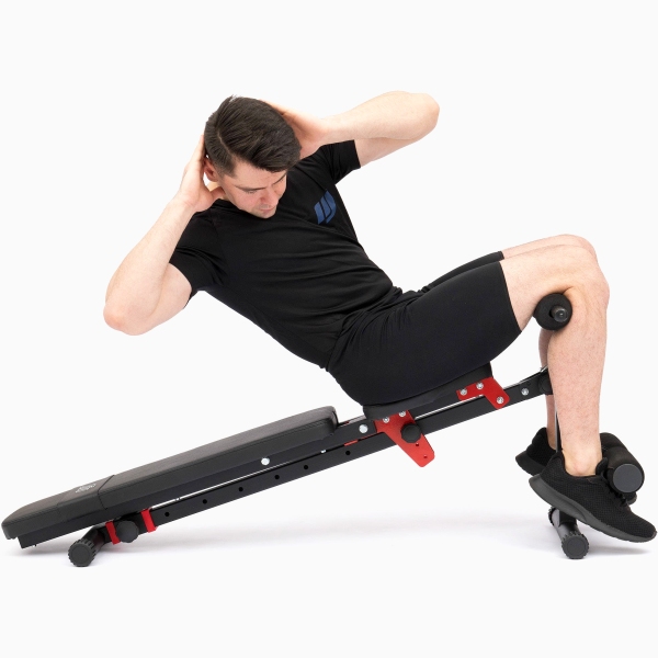 Sulankstomas universalus treniruočių suoliukas Marbo Sport MH-L111 Sulankstomas universalus treniruočių suoliukas Marbo Sport MH-L111