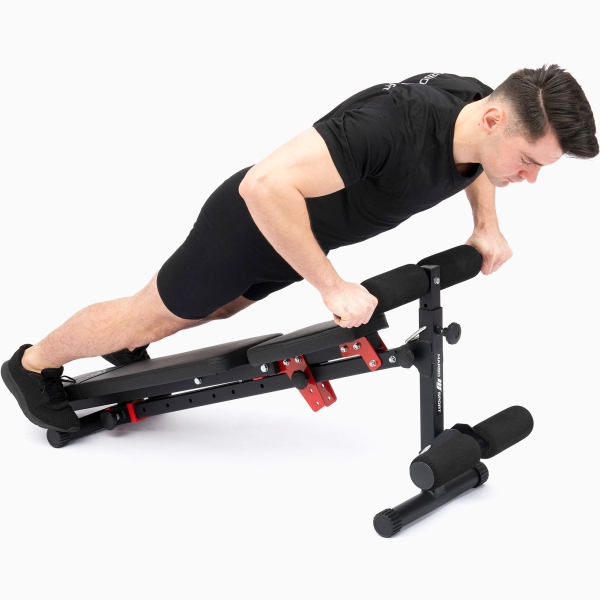Sulankstomas universalus treniruočių suoliukas Marbo Sport MH-L111 Sulankstomas universalus treniruočių suoliukas Marbo Sport MH-L111