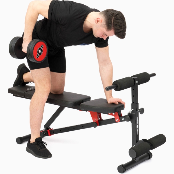 Sulankstomas universalus treniruočių suoliukas Marbo Sport MH-L111 Sulankstomas universalus treniruočių suoliukas Marbo Sport MH-L111