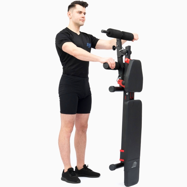 Sulankstomas universalus treniruočių suoliukas Marbo Sport MH-L111 Sulankstomas universalus treniruočių suoliukas Marbo Sport MH-L111