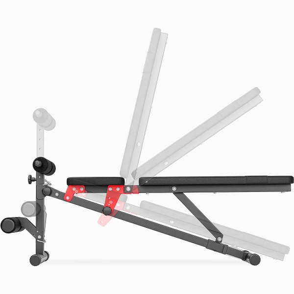 Sulankstomas universalus treniruočių suoliukas Marbo Sport MH-L111 Sulankstomas universalus treniruočių suoliukas Marbo Sport MH-L111
