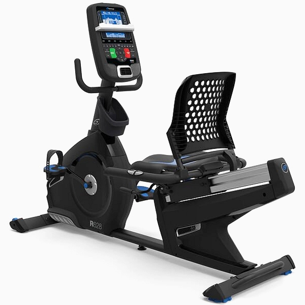 Horizontalus dviratis treniruoklis su indukcine stabdžių sistema Nautilus R628 LCD Horizontalus dviratis treniruoklis su indukcine stabdžių sistema Nautilus R628 LCD