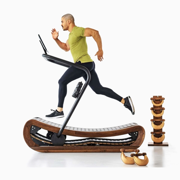 Premium klasės medinis mechaninis bėgimo takelis NOHrD Sprintbok Oak TFT 17" (ąžuolas) Premium klasės