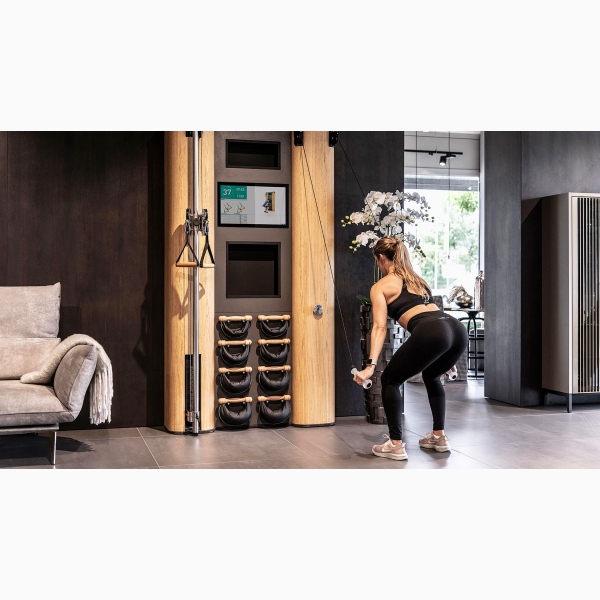 Daugiafunkcinis treniruoklis NOHrD Wall Compact Oak Wood TFT" (ąžuolas)