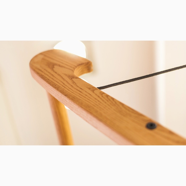 Švediška gimnastikos sienelė NOHrD WallBars Ash Wood -14 ◍