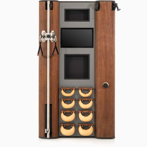 Daugiafunkcinis treniruoklis NOHrD Wall Compact Walnut Wood TFT" (riešutmedis)