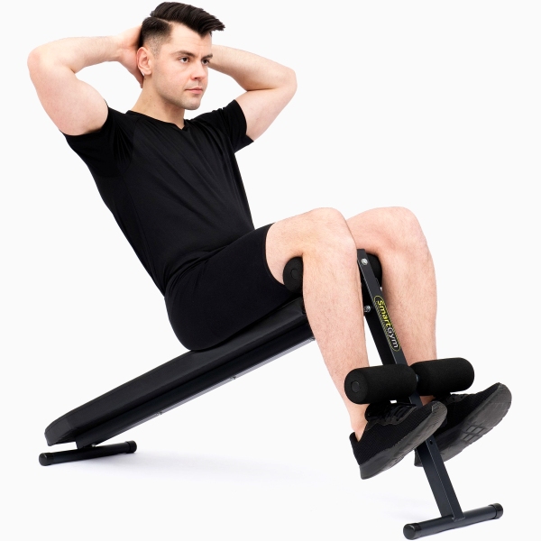 Sulankstomas atsilenkimų suoliukas SmartGym Bench SG15 Sulankstomas atsilenkimų suoliukas SmartGym Bench SG15