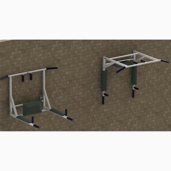 Prisitraukimų skersinis + lygiagretės Sanro Sport 3in1 Stone-W Prisitraukimų skersinis + lygiagretės Sanro Sport 3in1 Stone-W