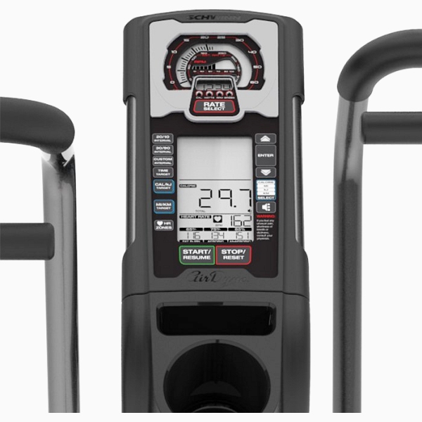 CrossFit" dviratis treniruoklis su oro pasipriešinimu Schwinn Airdyne AD8 HIIT LCD CrossFit" dviratis treniruoklis su oro pasipriešinimu Schwinn Airdyne AD8 HIIT LCD